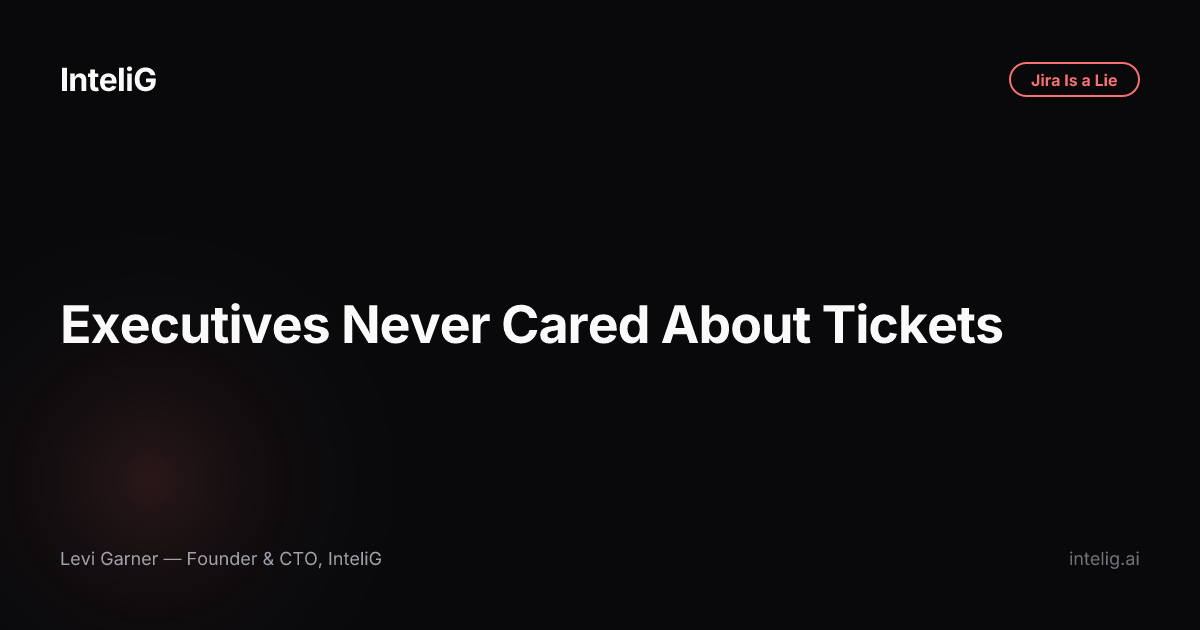 Executives Never Cared About Tickets